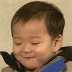 大笑