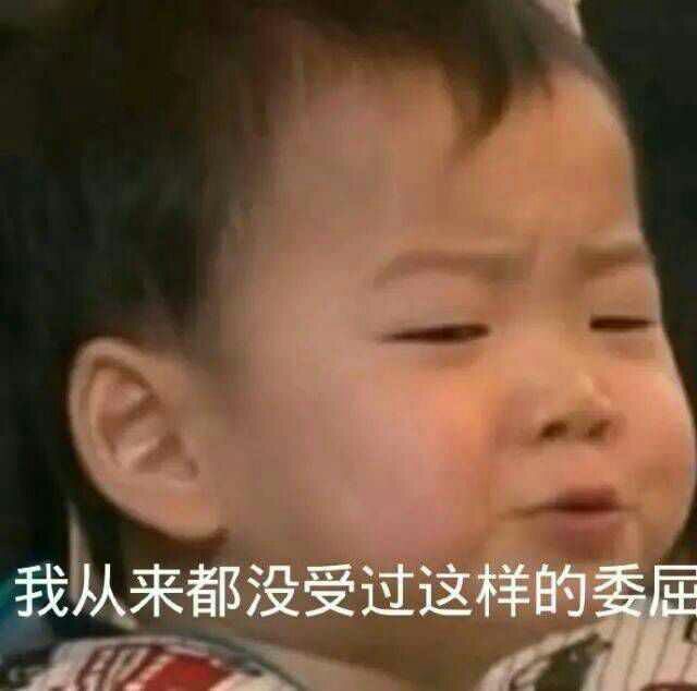我从来没有受过这样的委屈