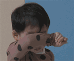 抹眼泪